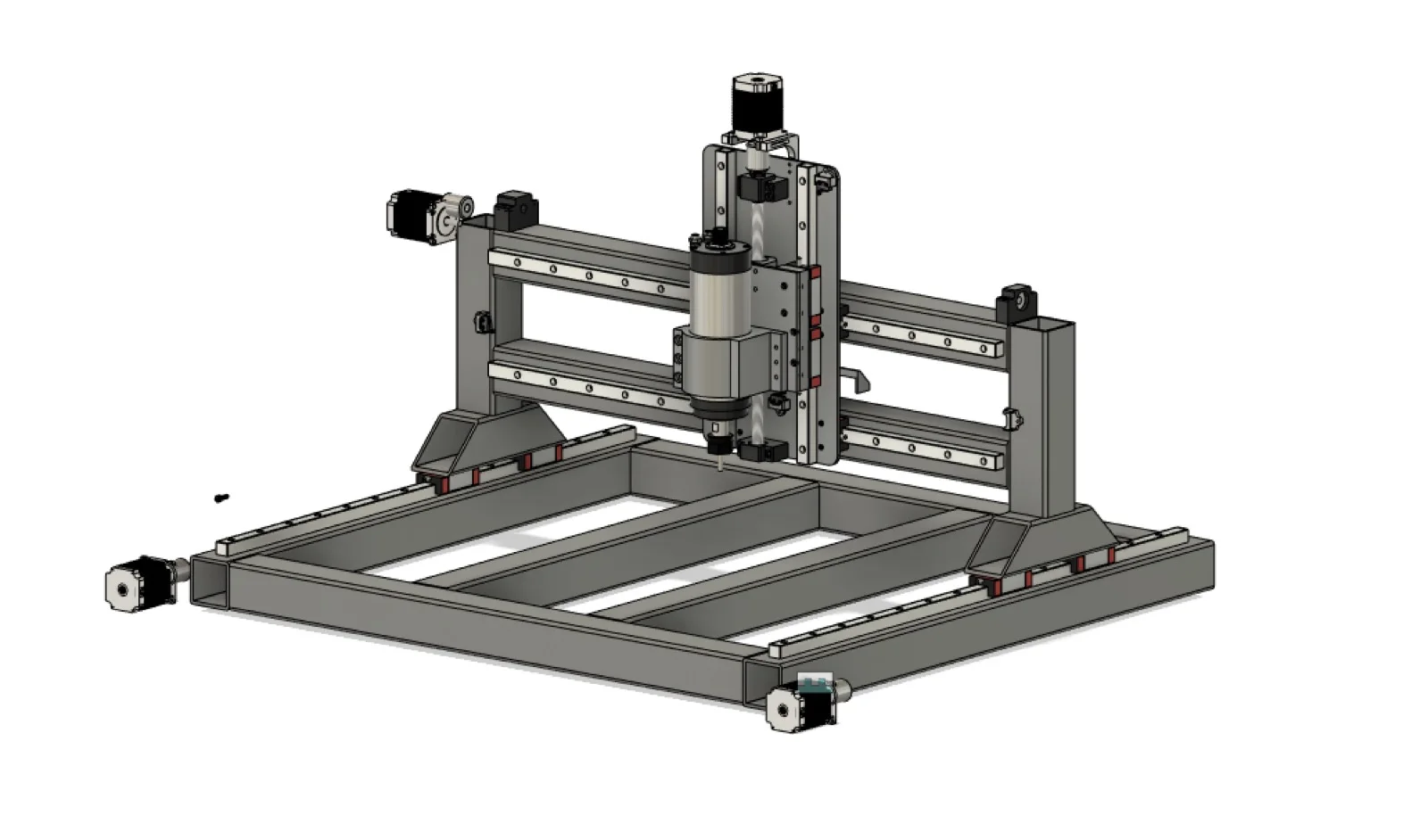CAD assembly of the CNC3 router