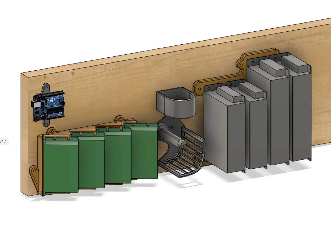 Electrical control packaging for the CNC3 router